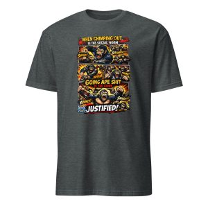 Chimping Out Comic Rage Art Social Disorder T-Shirt