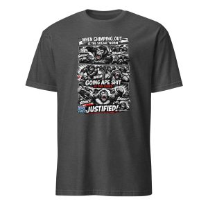 Chimping Out Comic Rage Art Social Disorder T-Shirt