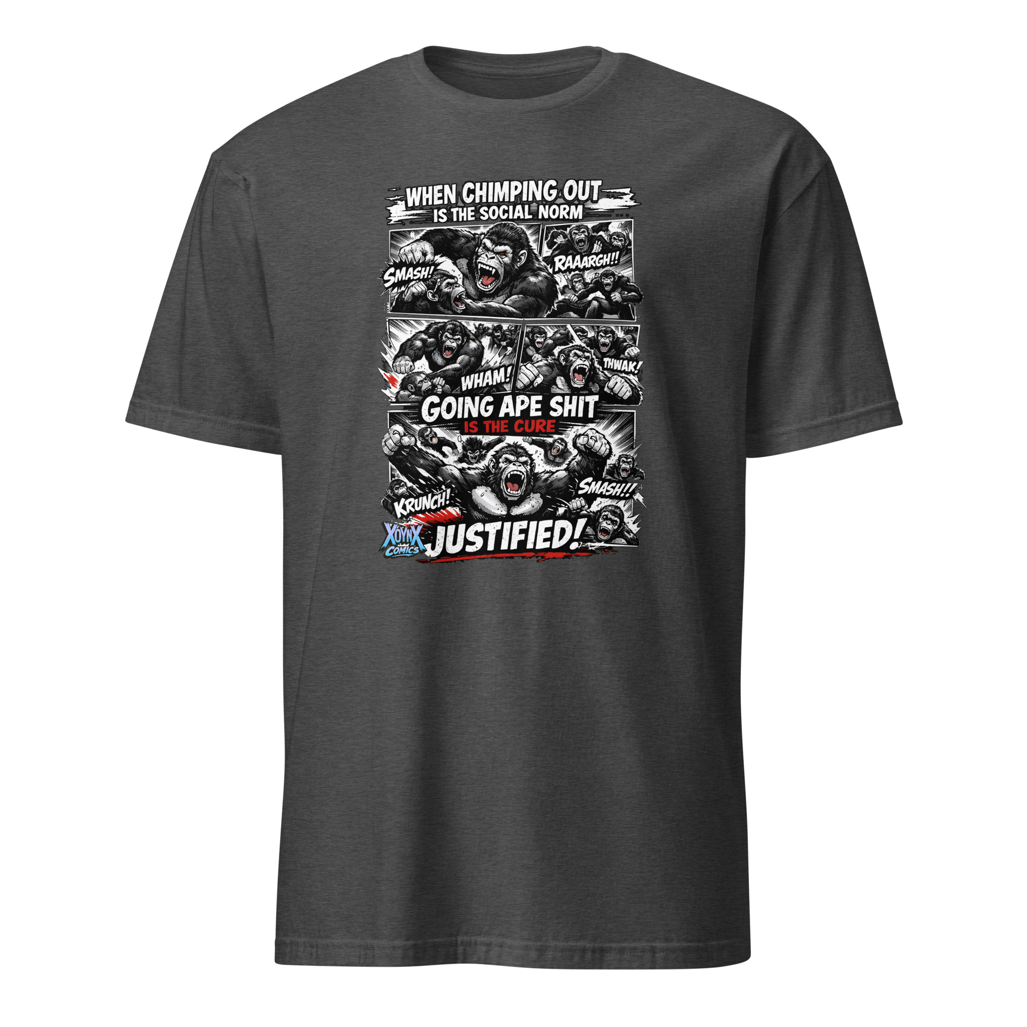 Chimping Out Comic Rage Art Social Disorder T-Shirt