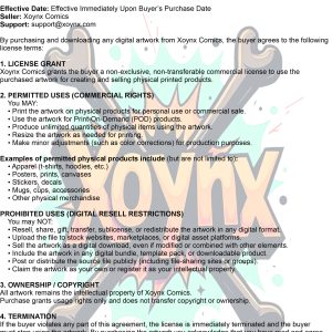 digital artwork download contract