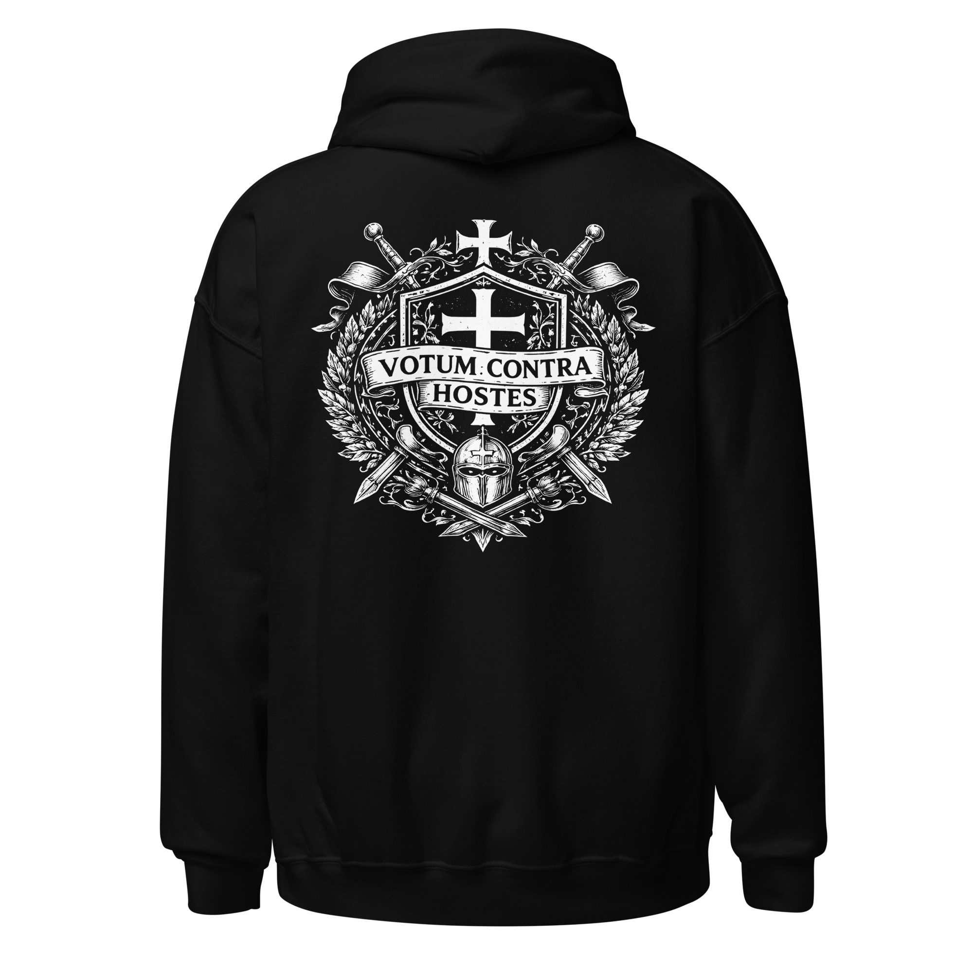 Votum Contra Hostes Templar Cross Hoodie - Image 4
