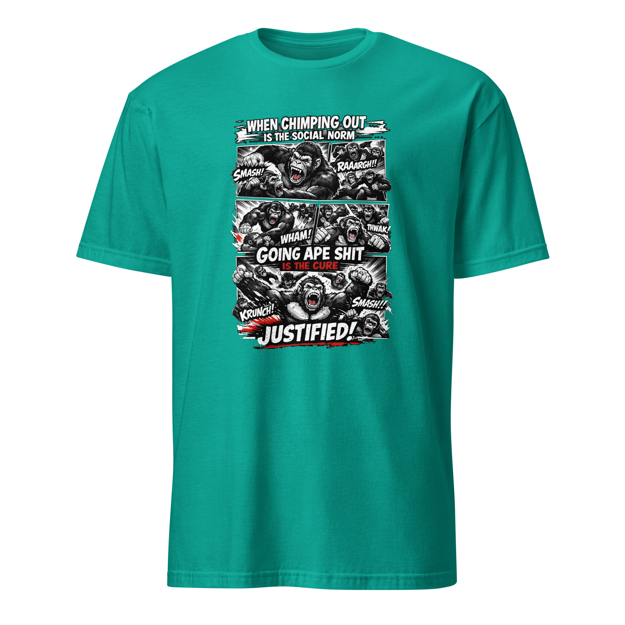 Chimping Out Short-Sleeve Unisex T-Shirt - Image 9