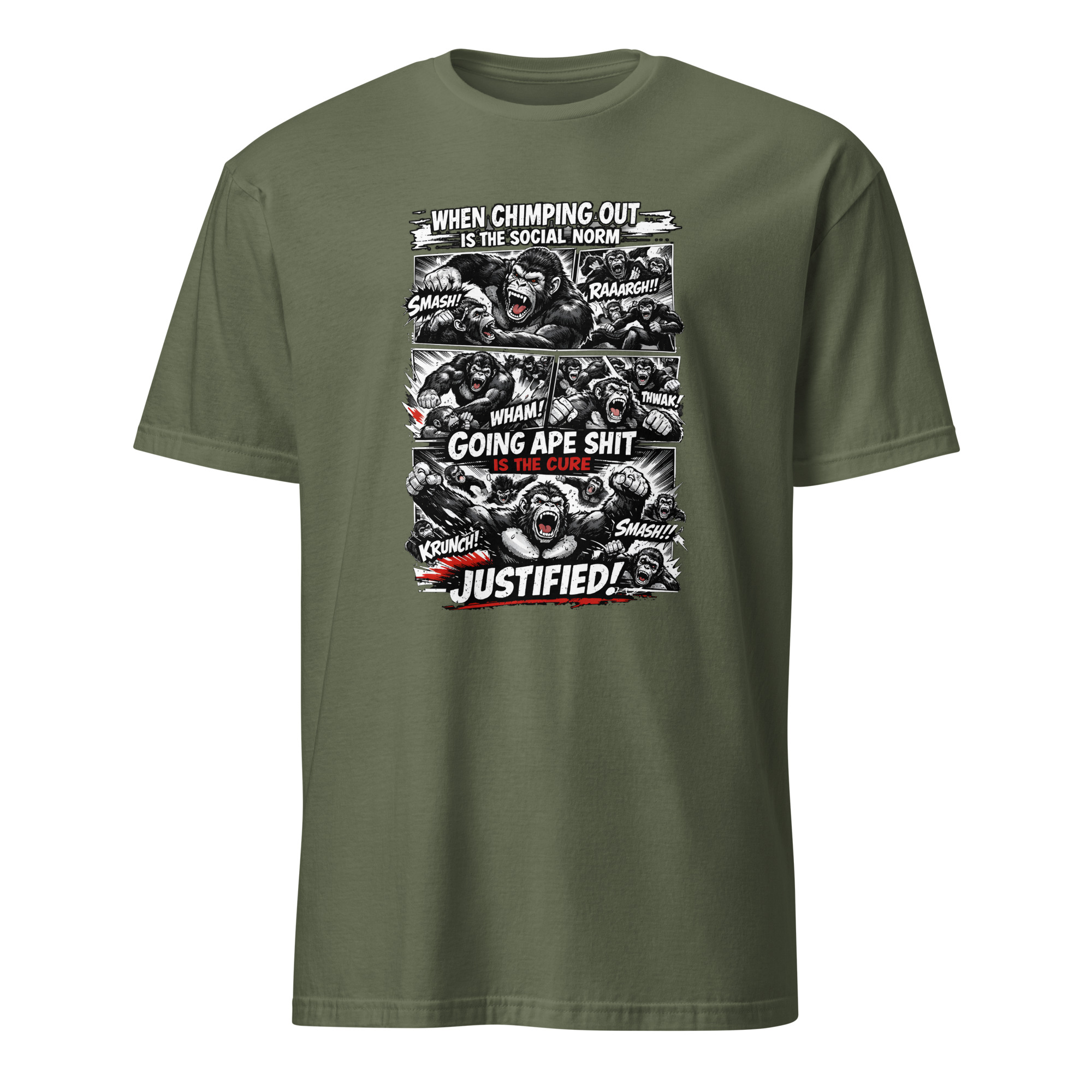 Chimping Out Short-Sleeve Unisex T-Shirt - Image 5