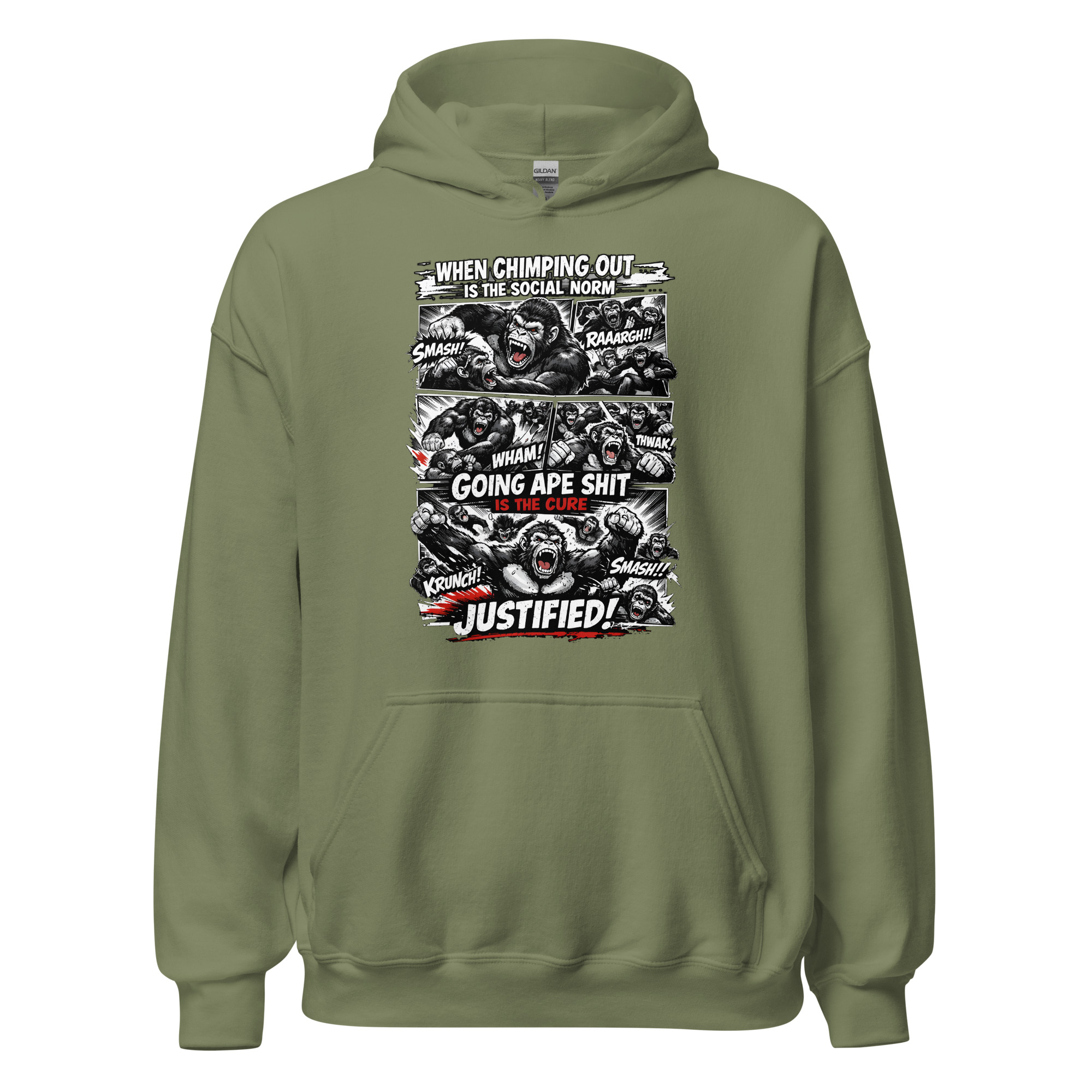 Chimping Out Hoodie - Image 7