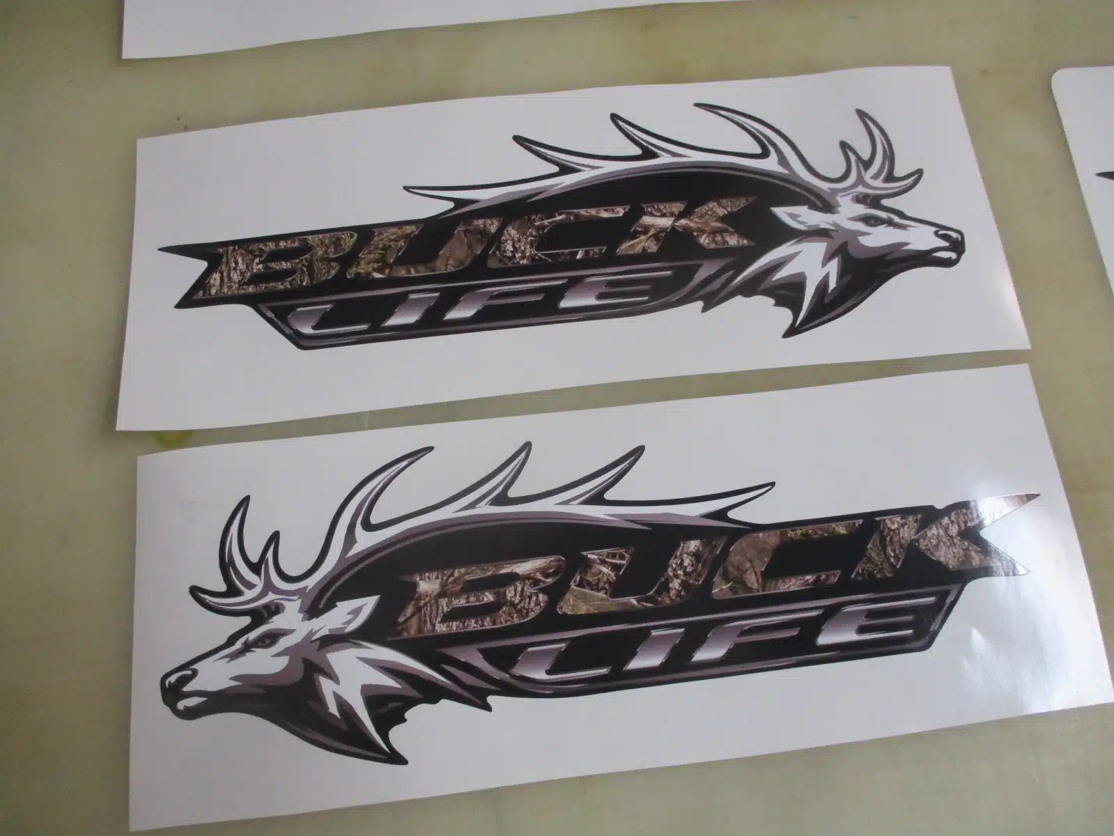 BUCK LIFE Truck Bed Decal Set Pair Deer Hunting Sticker - Image 3