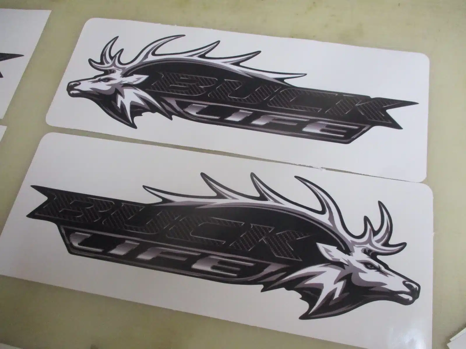 BUCK LIFE Truck Bed Decal Set Pair Deer Hunting Sticker - Image 5