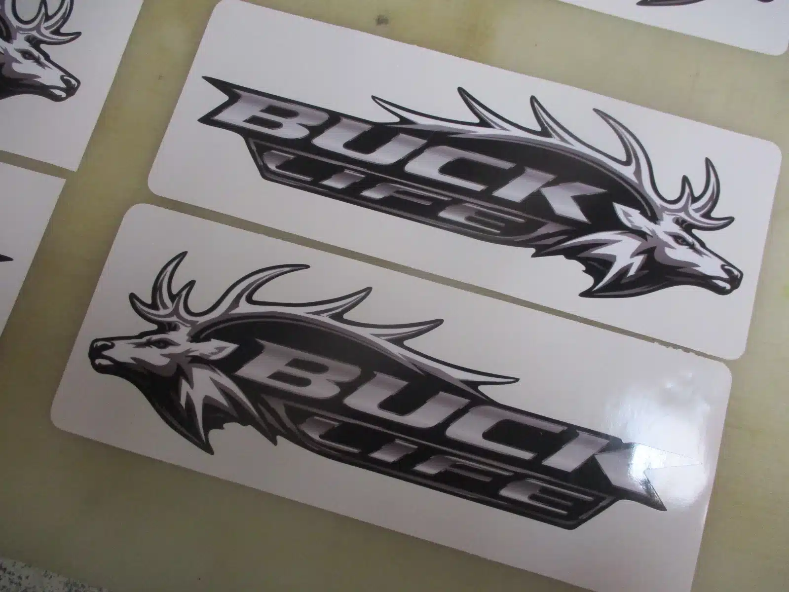 BUCK LIFE Truck Bed Decal Set Pair Deer Hunting Sticker - Image 4