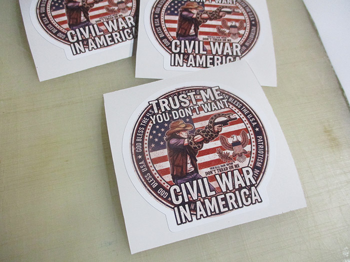 Don't Tread on Me Decal In-N-Out Twin Falls 3" to 20" Vinyl Decals - Image 4