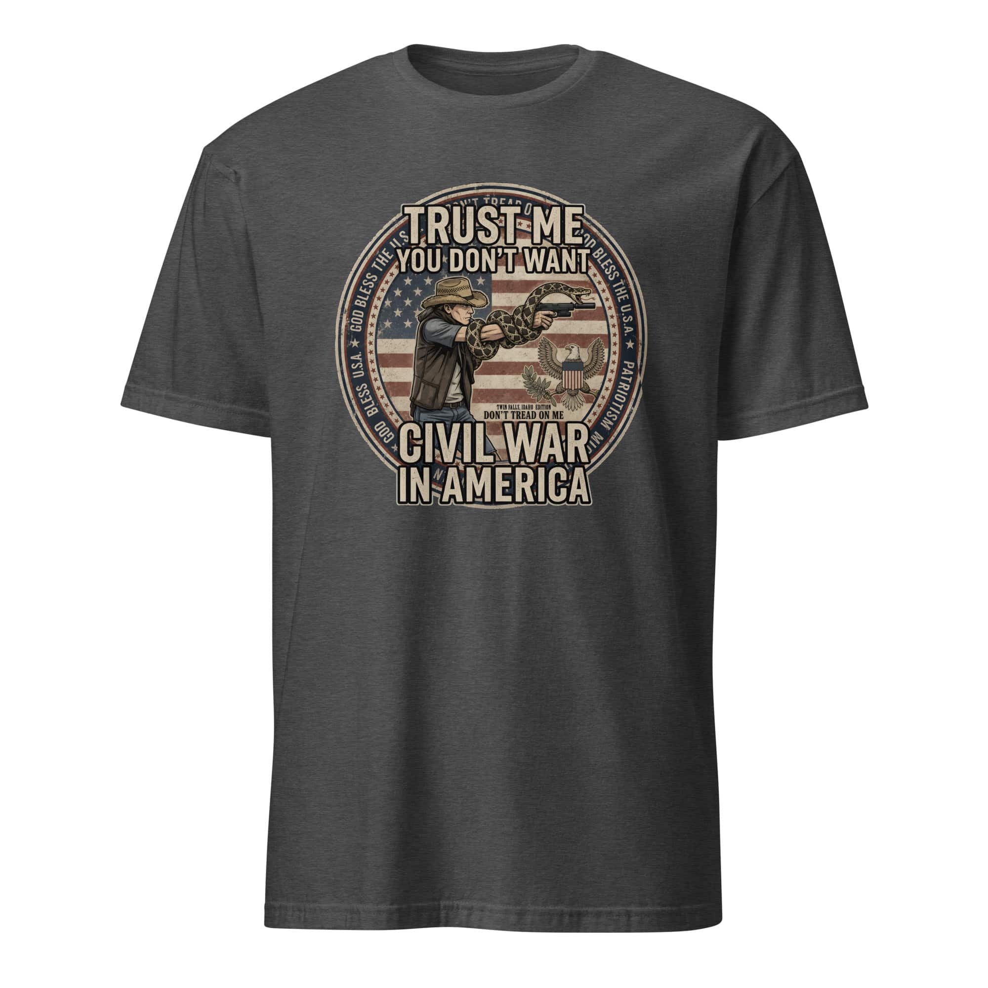In-N-Out Shooter Shirt Twin Falls Idaho Edition Short-Sleeve T-Shirt - Image 6