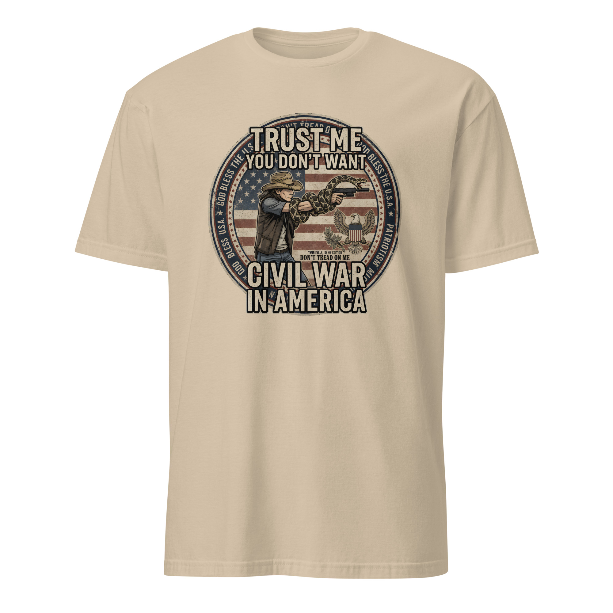 In-N-Out Shooter Shirt Twin Falls Idaho Edition Short-Sleeve T-Shirt - Image 11
